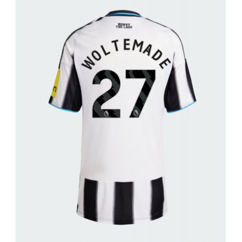 Newcastle United Nick Woltemade #27 Domácí Dres pro Dámy 2025-26 Krátkým Rukávem Newcastle United Nick Woltemade #27 Domácí Dres pro Dámy 2025-26 Krátkým Rukávem
