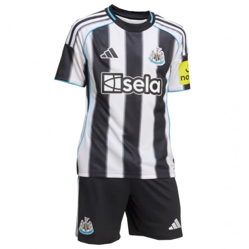 Newcastle United Nick Woltemade #27 Domácí dres komplet pro Děti 2025-26 Krátkým Rukávem (+ Krátké kalhoty)