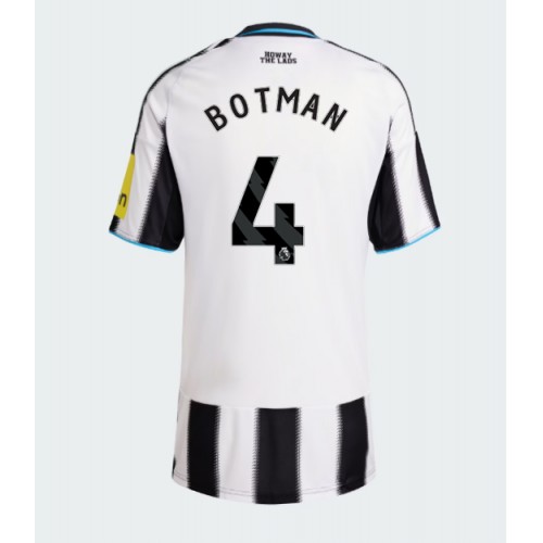 Newcastle United Sven Botman #4 Domácí Dres pro Dámy 2025-26 Krátkým Rukávem Newcastle United Sven Botman #4 Domácí Dres pro Dámy 2025-26 Krátkým Rukávem