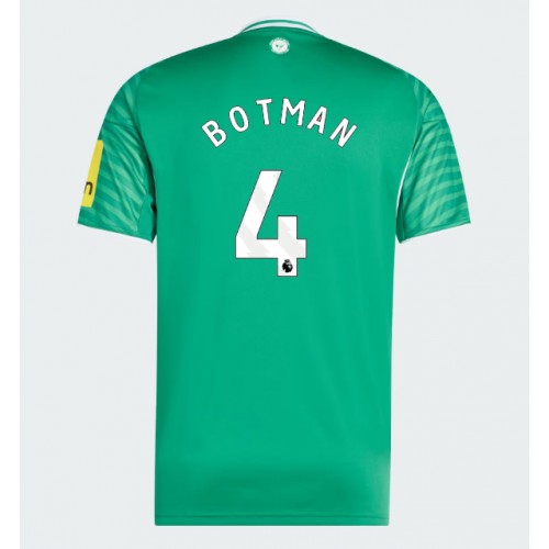 Newcastle United Sven Botman #4 Venkovní Dres 2025-26 Krátkým Rukávem Newcastle United Sven Botman #4 Venkovní Dres 2025-26 Krátkým Rukávem
