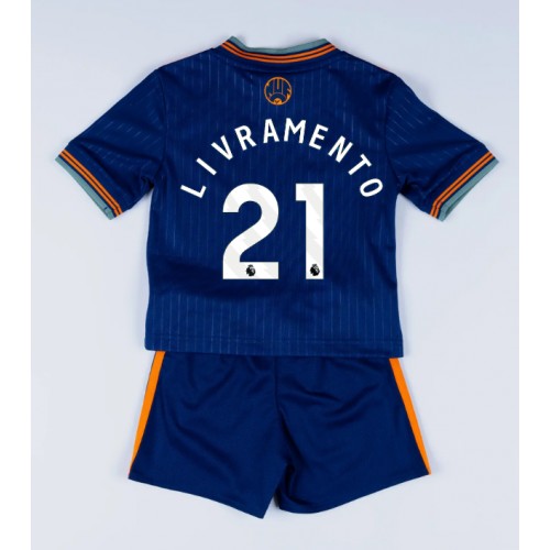 Newcastle United Tino Livramento #21 Alternativní dres komplet pro Děti 2025-26 Krátkým Rukávem (+ Krátké kalhoty) Newcastle United Tino Livramento #21 Alternativní dres komplet pro Děti 2025-26 Krátkým Rukávem (+ Krátké kalhoty)