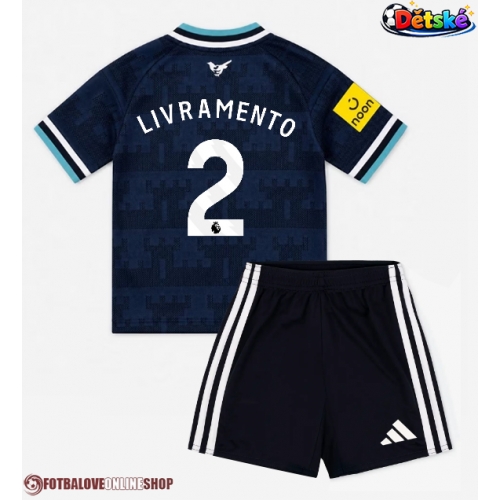 Newcastle United Tino Livramento #2 Venkovní dres komplet pro Děti 2026-27 Krátkým Rukávem (+ Krátké kalhoty)