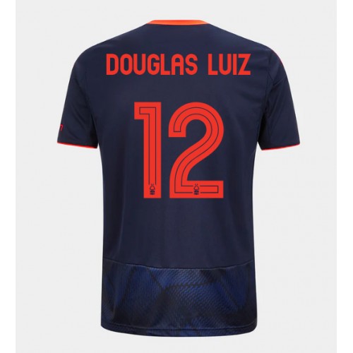Nottingham Forest Douglas Luiz #12 Alternativní Dres 2025-26 Krátkým Rukávem Nottingham Forest Douglas Luiz #12 Alternativní Dres 2025-26 Krátkým Rukávem