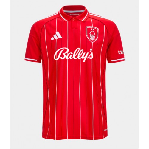 Nottingham Forest Douglas Luiz #12 Domácí Dres 2025-26 Krátkým Rukávem Nottingham Forest Douglas Luiz #12 Domácí Dres 2025-26 Krátkým Rukávem
