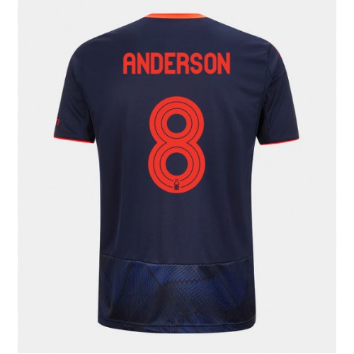 Nottingham Forest Elliot Anderson #8 Alternativní Dres 2025-26 Krátkým Rukávem Nottingham Forest Elliot Anderson #8 Alternativní Dres 2025-26 Krátkým Rukávem