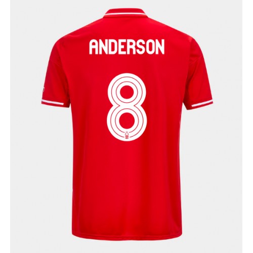 Nottingham Forest Elliot Anderson #8 Domácí Dres 2025-26 Krátkým Rukávem Nottingham Forest Elliot Anderson #8 Domácí Dres 2025-26 Krátkým Rukávem