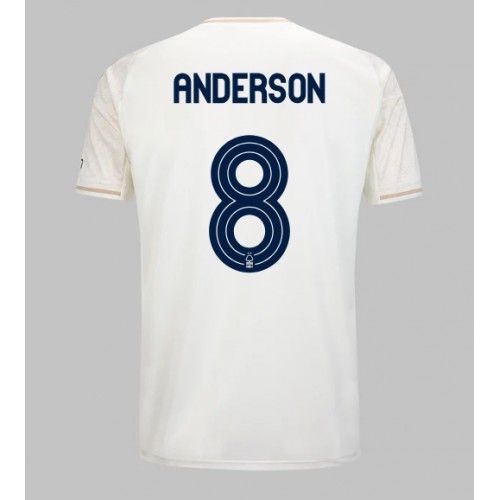 Nottingham Forest Elliot Anderson #8 Venkovní Dres 2025-26 Krátkým Rukávem Nottingham Forest Elliot Anderson #8 Venkovní Dres 2025-26 Krátkým Rukávem