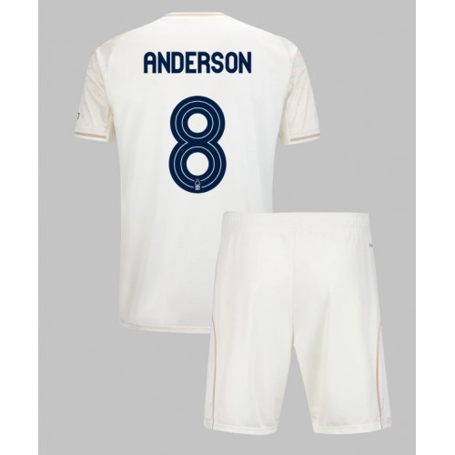 Nottingham Forest Elliot Anderson #8 Venkovní dres komplet pro Děti 2025-26 Krátkým Rukávem (+ Krátké kalhoty) Nottingham Forest Elliot Anderson #8 Venkovní dres komplet pro Děti 2025-26 Krátkým Rukávem (+ Krátké kalhoty)
