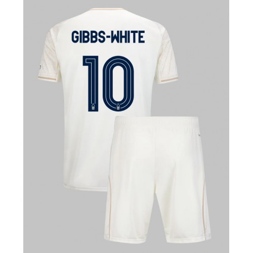 Nottingham Forest Morgan Gibbs-White #10 Venkovní dres komplet pro Děti 2025-26 Krátkým Rukávem (+ Krátké kalhoty) Nottingham Forest Morgan Gibbs-White #10 Venkovní dres komplet pro Děti 2025-26 Krátkým Rukávem (+ Krátké kalhoty)