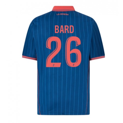 OGC Nice Melvin Bard  #26 Alternativní Dres 2025-26 Krátkým Rukávem OGC Nice Melvin Bard  #26 Alternativní Dres 2025-26 Krátkým Rukávem