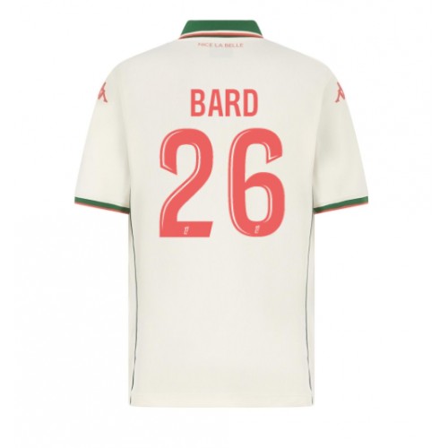OGC Nice Melvin Bard  #26 Venkovní Dres 2025-26 Krátkým Rukávem OGC Nice Melvin Bard  #26 Venkovní Dres 2025-26 Krátkým Rukávem