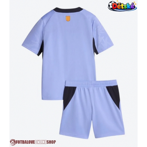 Olympique de Marseille Alternativní dres komplet pro Děti 2026-27 Krátkým Rukávem (+ Krátké kalhoty)