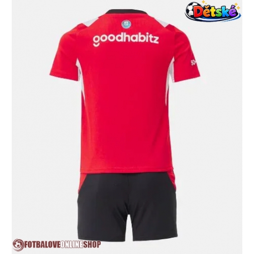 PSV Eindhoven Domácí dres komplet pro Děti 2026-27 Krátkým Rukávem (+ Krátké kalhoty)