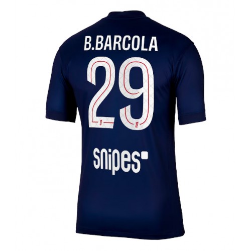 Paris Saint-Germain Bradley Barcola #29 Domácí Dres 2025-26 Krátkým Rukávem Paris Saint-Germain Bradley Barcola #29 Domácí Dres 2025-26 Krátkým Rukávem