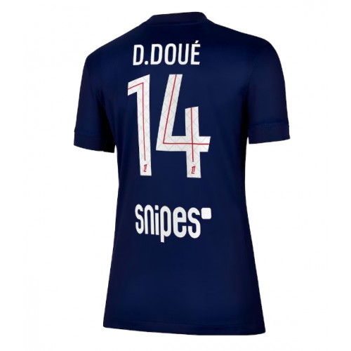 Paris Saint-Germain Desire Doue #14 Domácí Dres pro Dámy 2025-26 Krátkým Rukávem Paris Saint-Germain Desire Doue #14 Domácí Dres pro Dámy 2025-26 Krátkým Rukávem