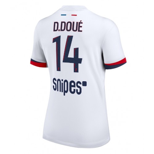 Paris Saint-Germain Desire Doue #14 Venkovní Dres pro Dámy 2025-26 Krátkým Rukávem Paris Saint-Germain Desire Doue #14 Venkovní Dres pro Dámy 2025-26 Krátkým Rukávem