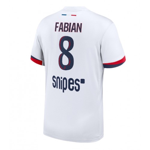 Paris Saint-Germain Fabian Ruiz #8 Venkovní Dres 2025-26 Krátkým Rukávem Paris Saint-Germain Fabian Ruiz #8 Venkovní Dres 2025-26 Krátkým Rukávem