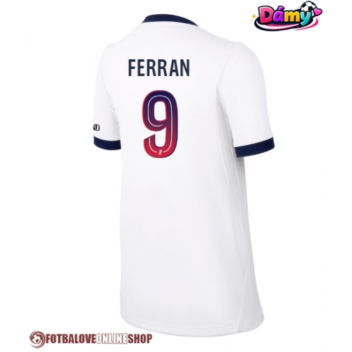 Paris Saint-Germain Ferran Torres #9 Venkovní Dres pro Dámy 2026-27 Krátkým Rukávem