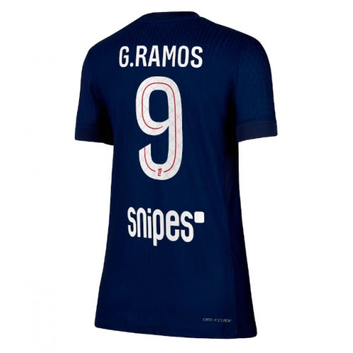 Paris Saint-Germain Goncalo Ramos #9 Domácí Dres pro Dámy 2025-26 Krátkým Rukávem Paris Saint-Germain Goncalo Ramos #9 Domácí Dres pro Dámy 2025-26 Krátkým Rukávem