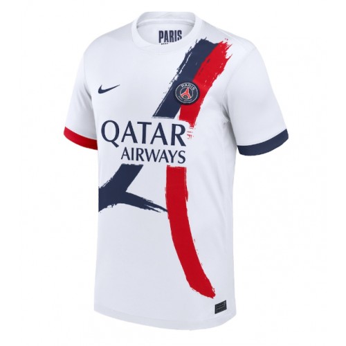 Paris Saint-Germain Illia Zabarnyi #6 Venkovní Dres 2025-26 Krátkým Rukávem Paris Saint-Germain Illia Zabarnyi #6 Venkovní Dres 2025-26 Krátkým Rukávem