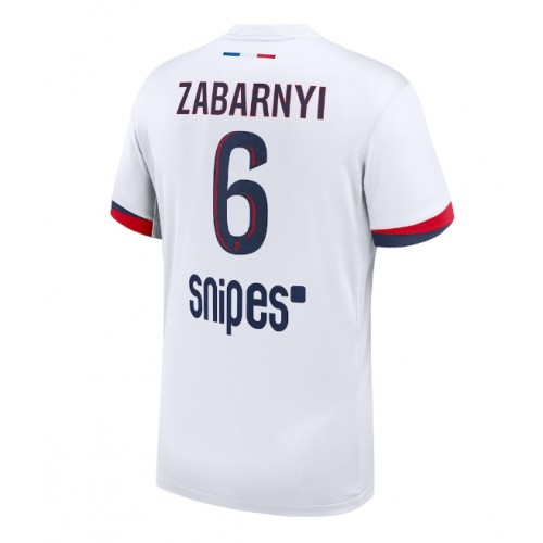 Paris Saint-Germain Illia Zabarnyi #6 Venkovní Dres 2025-26 Krátkým Rukávem Paris Saint-Germain Illia Zabarnyi #6 Venkovní Dres 2025-26 Krátkým Rukávem