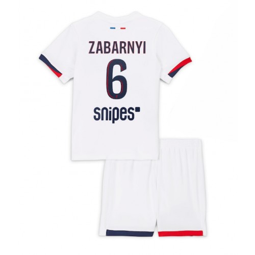 Paris Saint-Germain Illia Zabarnyi #6 Venkovní dres komplet pro Děti 2025-26 Krátkým Rukávem (+ Krátké kalhoty) Paris Saint-Germain Illia Zabarnyi #6 Venkovní dres komplet pro Děti 2025-26 Krátkým Rukávem (+ Krátké kalhoty)