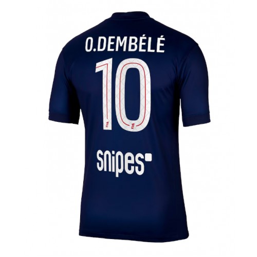 Paris Saint-Germain Ousmane Dembele #10 Domácí Dres 2025-26 Krátkým Rukávem Paris Saint-Germain Ousmane Dembele #10 Domácí Dres 2025-26 Krátkým Rukávem