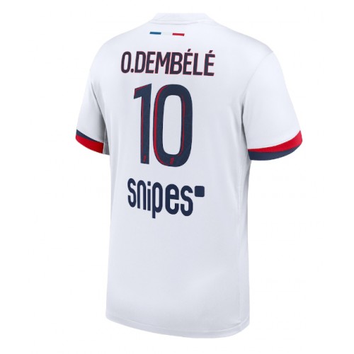 Paris Saint-Germain Ousmane Dembele #10 Venkovní Dres 2025-26 Krátkým Rukávem Paris Saint-Germain Ousmane Dembele #10 Venkovní Dres 2025-26 Krátkým Rukávem