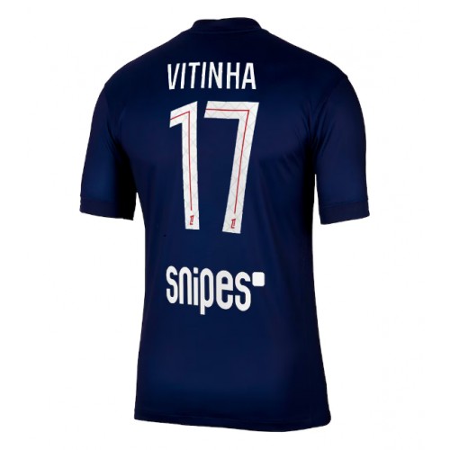 Paris Saint-Germain Vitinha #17 Domácí Dres 2025-26 Krátkým Rukávem Paris Saint-Germain Vitinha #17 Domácí Dres 2025-26 Krátkým Rukávem