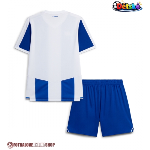 Porto Domácí dres komplet pro Děti 2026-27 Krátkým Rukávem (+ Krátké kalhoty)