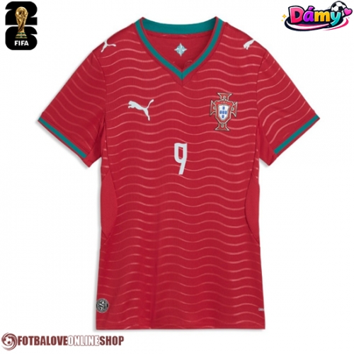 Portugalsko Goncalo Ramos #9 Domácí Dres pro Dámy MS 2026 Krátkým Rukávem