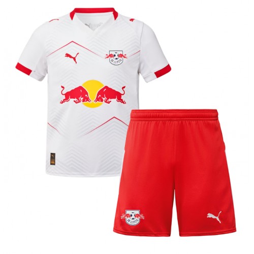 RB Leipzig Timo Werner #36 Domácí dres komplet pro Děti 2025-26 Krátkým Rukávem (+ Krátké kalhoty)
