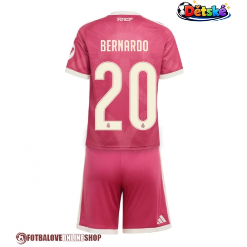 Real Madrid Bernardo Silva #20 Alternativní dres komplet pro Děti 2026-27 Krátkým Rukávem (+ Krátké kalhoty)