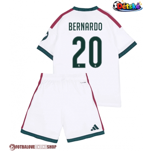 Real Madrid Bernardo Silva #20 Domácí dres komplet pro Děti 2026-27 Krátkým Rukávem (+ Krátké kalhoty)