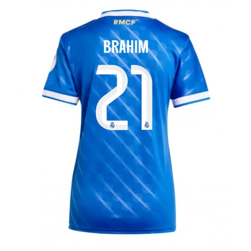 Real Madrid Brahim Diaz #21 Alternativní Dres pro Dámy 2025-26 Krátkým Rukávem Real Madrid Brahim Diaz #21 Alternativní Dres pro Dámy 2025-26 Krátkým Rukávem