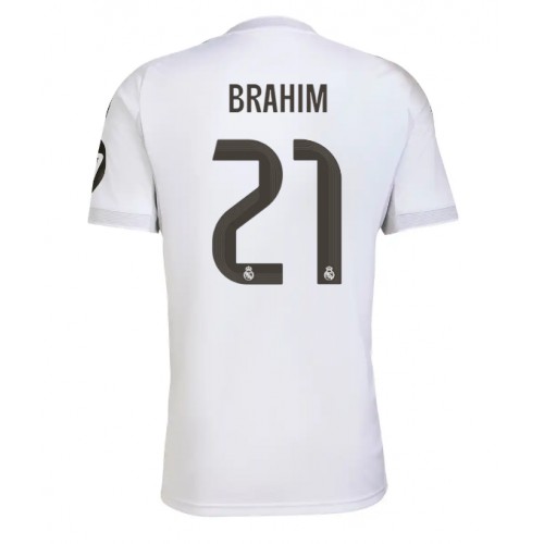 Real Madrid Brahim Diaz #21 Domácí Dres 2025-26 Krátkým Rukávem Real Madrid Brahim Diaz #21 Domácí Dres 2025-26 Krátkým Rukávem