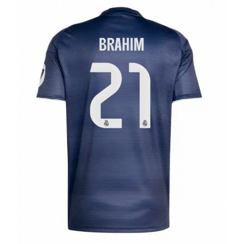 Real Madrid Brahim Diaz #21 Venkovní Dres 2025-26 Krátkým Rukávem Real Madrid Brahim Diaz #21 Venkovní Dres 2025-26 Krátkým Rukávem