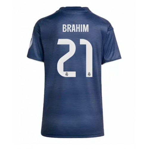 Real Madrid Brahim Diaz #21 Venkovní Dres pro Dámy 2025-26 Krátkým Rukávem Real Madrid Brahim Diaz #21 Venkovní Dres pro Dámy 2025-26 Krátkým Rukávem