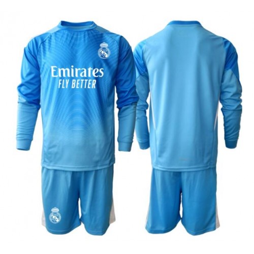 Real Madrid Brankář Domácí dres komplet pro Děti 2025-26 Dlouhým Rukávem (+ Krátké kalhoty) Real Madrid Brankář Domácí dres komplet pro Děti 2025-26 Dlouhým Rukávem (+ Krátké kalhoty)