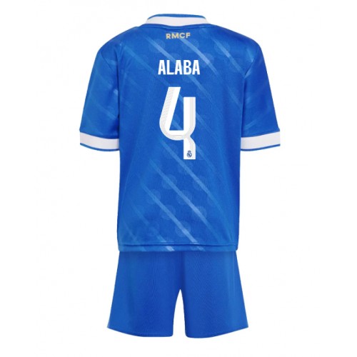 Real Madrid David Alaba #4 Alternativní dres komplet pro Děti 2025-26 Krátkým Rukávem (+ Krátké kalhoty) Real Madrid David Alaba #4 Alternativní dres komplet pro Děti 2025-26 Krátkým Rukávem (+ Krátké kalhoty)