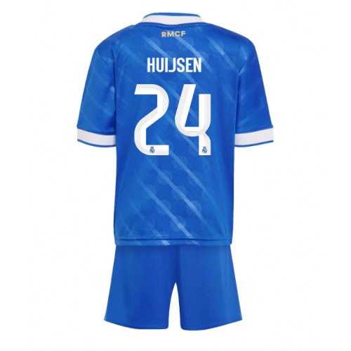 Real Madrid Dean Huijsen #24 Alternativní dres komplet pro Děti 2025-26 Krátkým Rukávem (+ Krátké kalhoty) Real Madrid Dean Huijsen #24 Alternativní dres komplet pro Děti 2025-26 Krátkým Rukávem (+ Krátké kalhoty)