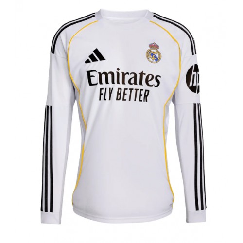 Real Madrid Domácí Dres 2025-26 Dlouhým Rukávem Real Madrid Domácí Dres 2025-26 Dlouhým Rukávem