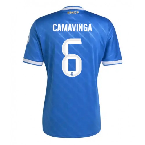 Real Madrid Eduardo Camavinga #6 Alternativní Dres 2025-26 Krátkým Rukávem Real Madrid Eduardo Camavinga #6 Alternativní Dres 2025-26 Krátkým Rukávem