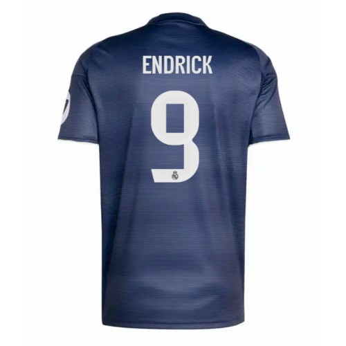 Real Madrid Endrick #9 Venkovní Dres 2025-26 Krátkým Rukávem Real Madrid Endrick #9 Venkovní Dres 2025-26 Krátkým Rukávem