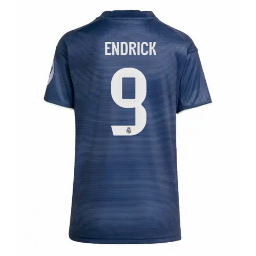 Real Madrid Endrick #9 Venkovní Dres pro Dámy 2025-26 Krátkým Rukávem Real Madrid Endrick #9 Venkovní Dres pro Dámy 2025-26 Krátkým Rukávem