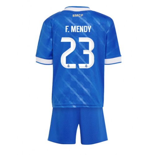 Real Madrid Ferland Mendy #23 Alternativní dres komplet pro Děti 2025-26 Krátkým Rukávem (+ Krátké kalhoty) Real Madrid Ferland Mendy #23 Alternativní dres komplet pro Děti 2025-26 Krátkým Rukávem (+ Krátké kalhoty)