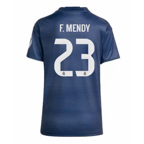 Real Madrid Ferland Mendy #23 Venkovní Dres pro Dámy 2025-26 Krátkým Rukávem Real Madrid Ferland Mendy #23 Venkovní Dres pro Dámy 2025-26 Krátkým Rukávem