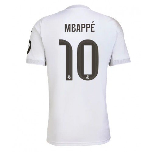 Real Madrid Kylian Mbappe #10 Domácí Dres 2025-26 Krátkým Rukávem Real Madrid Kylian Mbappe #10 Domácí Dres 2025-26 Krátkým Rukávem