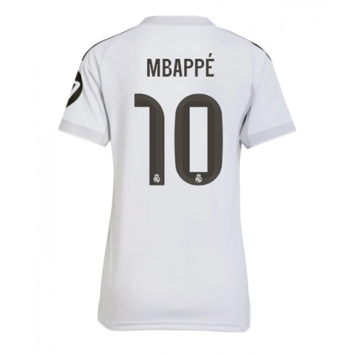 Real Madrid Kylian Mbappe #10 Domácí Dres pro Dámy 2025-26 Krátkým Rukávem Real Madrid Kylian Mbappe #10 Domácí Dres pro Dámy 2025-26 Krátkým Rukávem