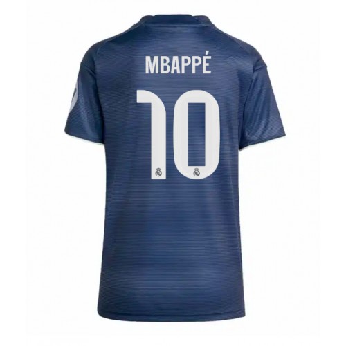 Real Madrid Kylian Mbappe #10 Venkovní Dres pro Dámy 2025-26 Krátkým Rukávem Real Madrid Kylian Mbappe #10 Venkovní Dres pro Dámy 2025-26 Krátkým Rukávem